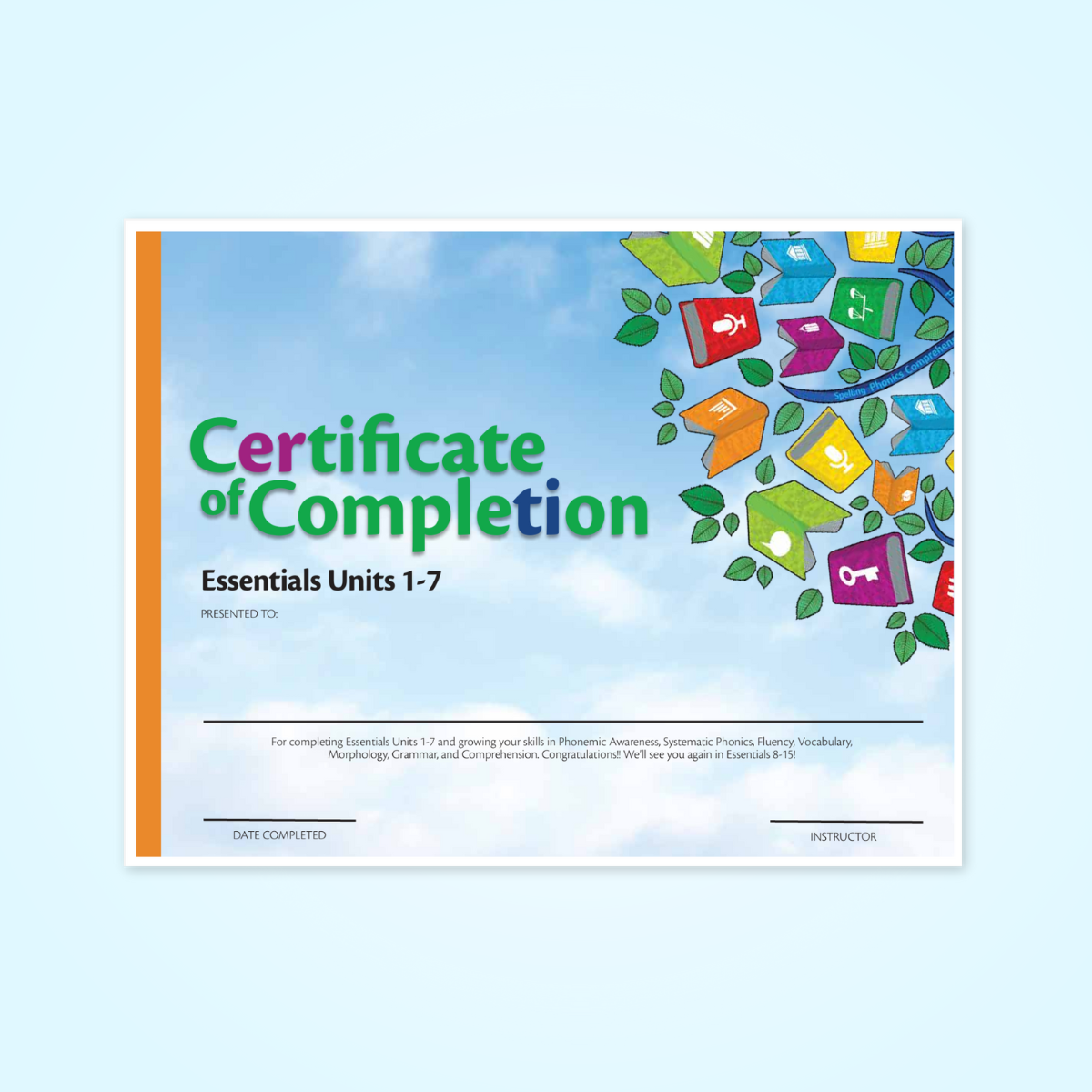 Essentials Certificate of Completion