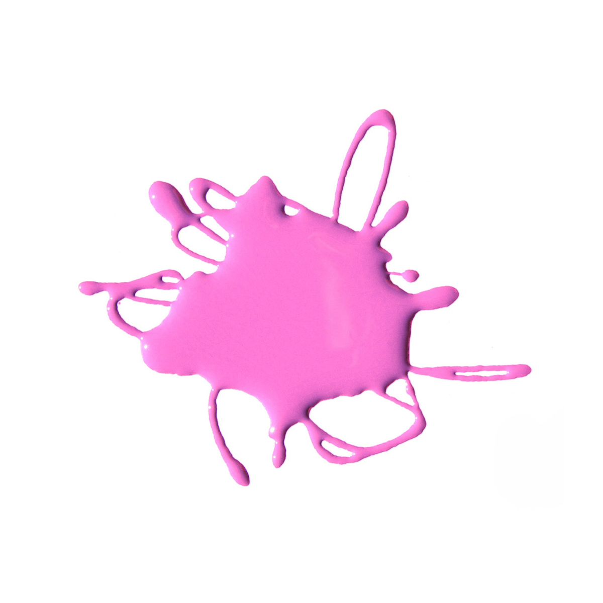 pink splash of paint