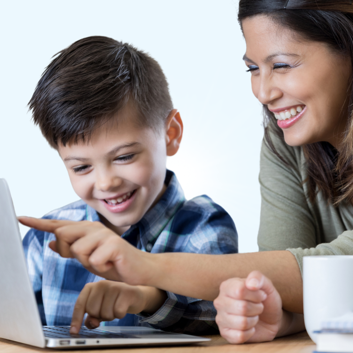 student and adult online activity