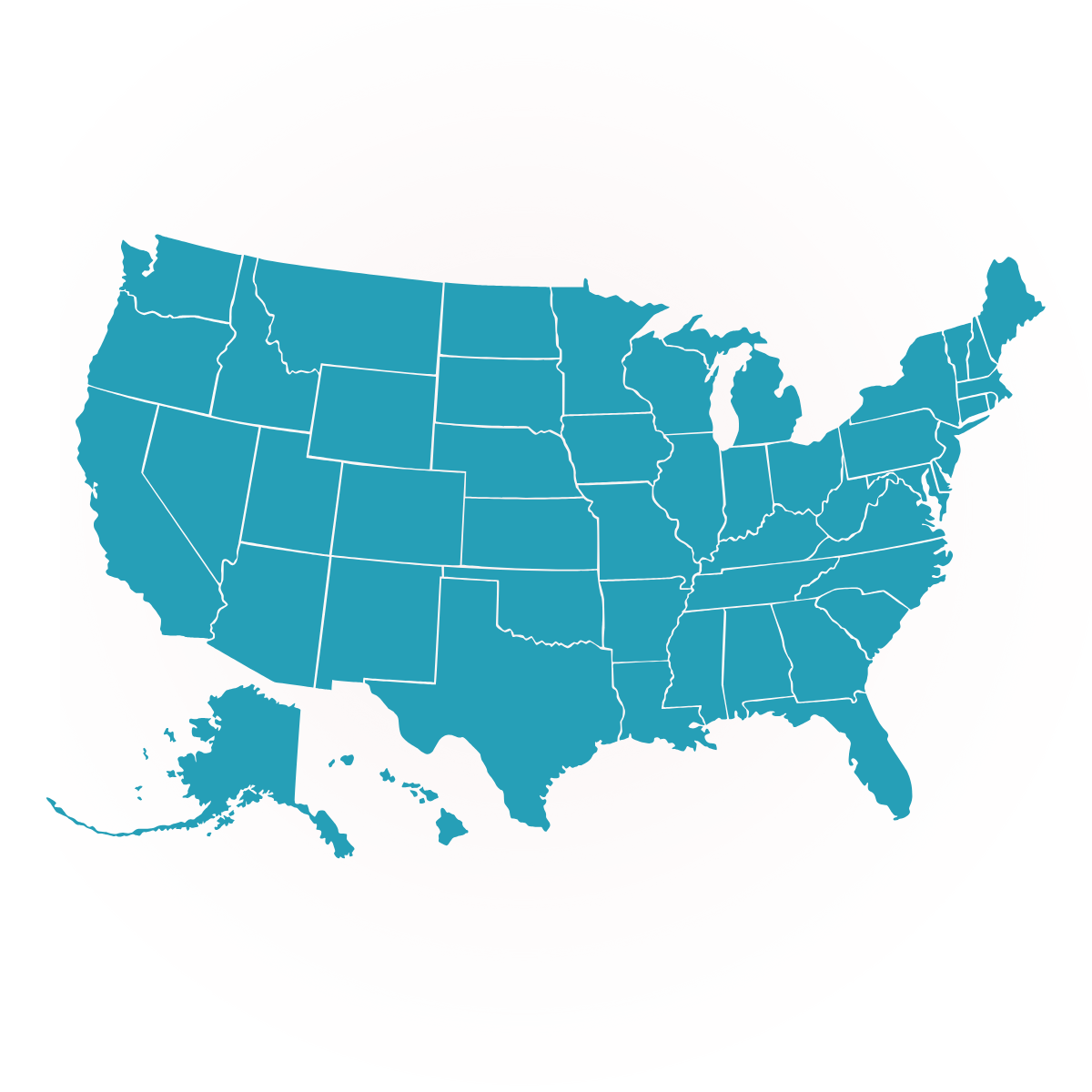 United States map