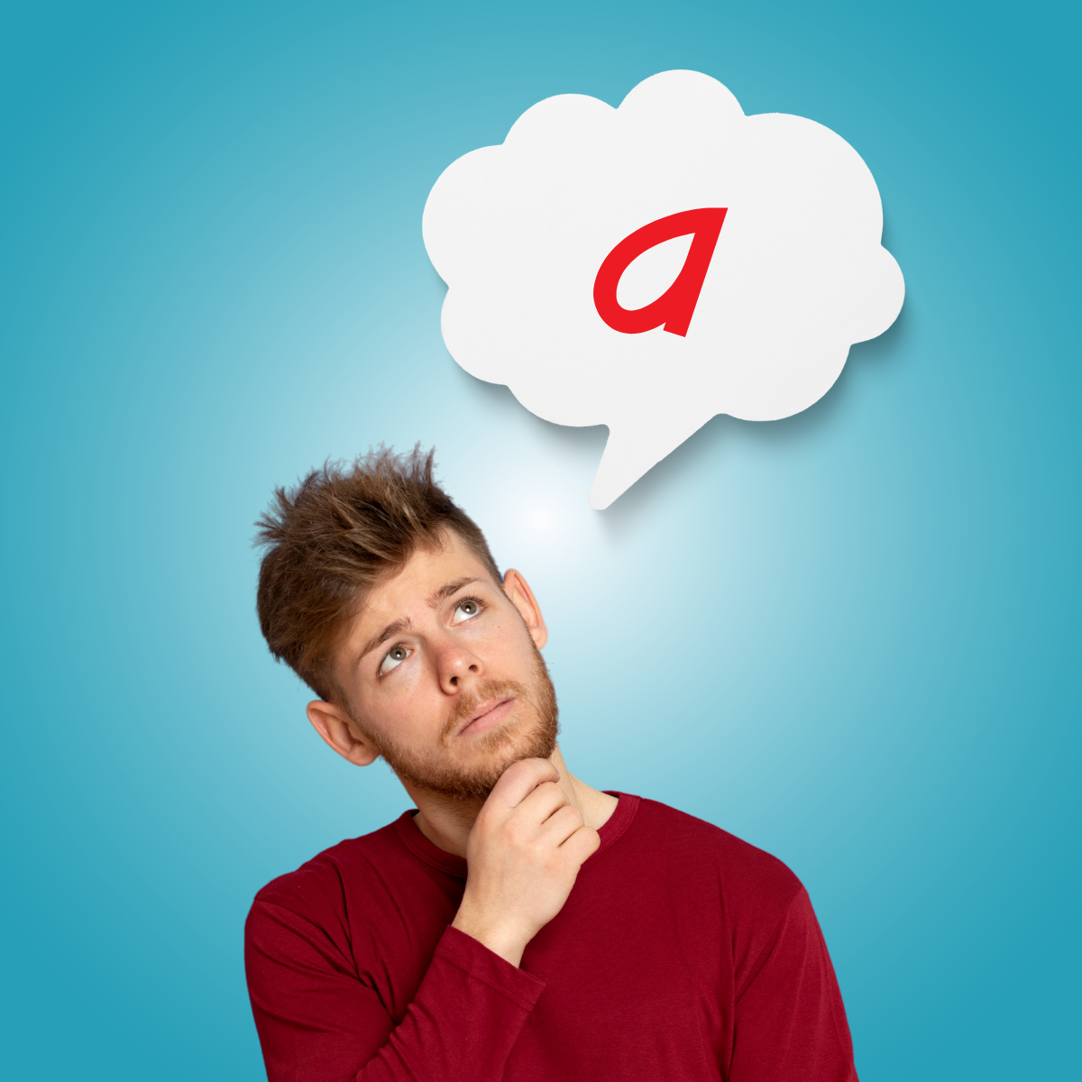 man looking at manuscript A