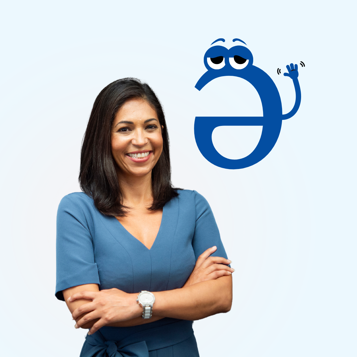 teacher with Schwa character