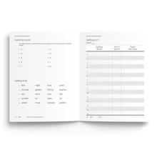 Sample of Student Workbook for Essentials Units 8-15 - Spelling List