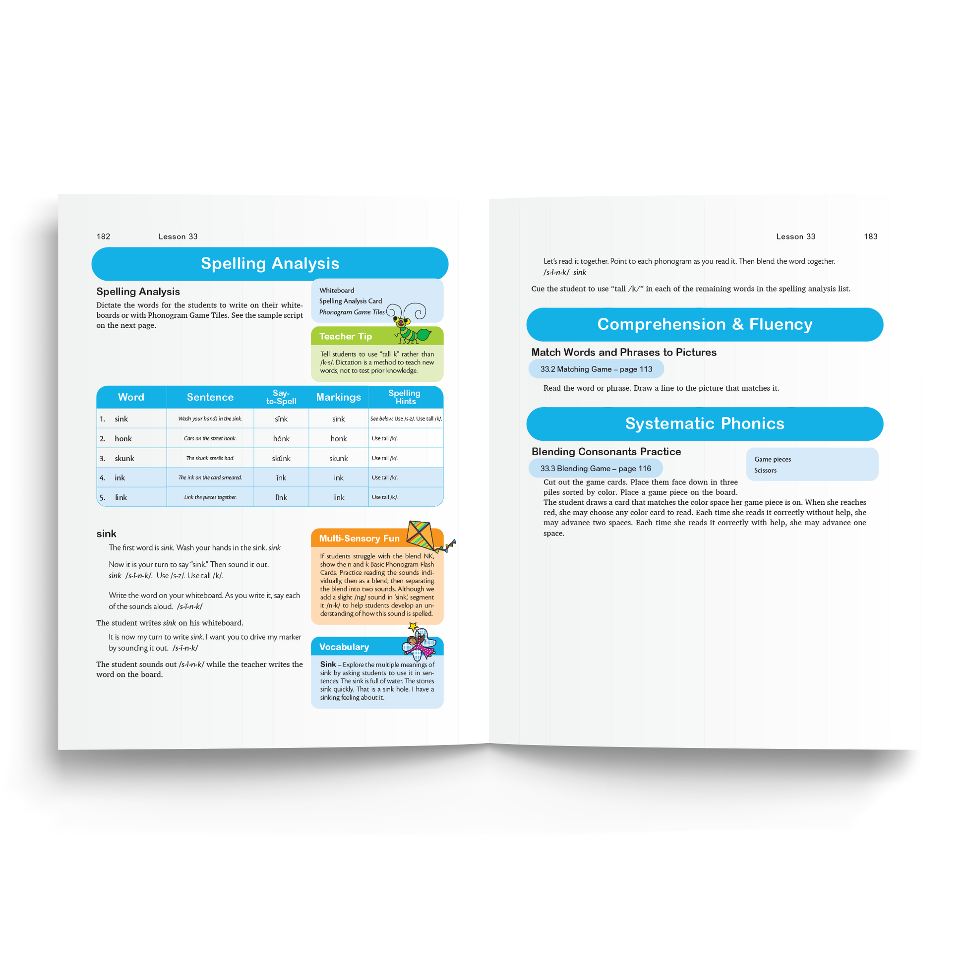 Sample of Sample of Teacher's Manual for Foundations A - Spelling Analysis