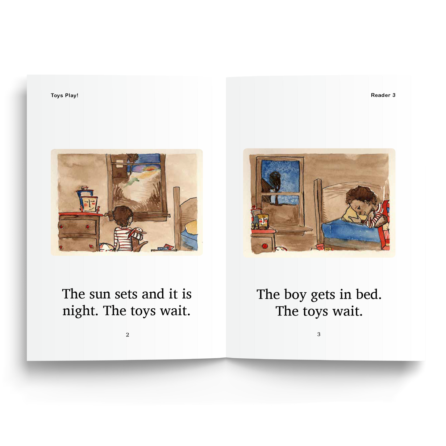 Sample of Reader 3: Toys Play! used with Foundations B