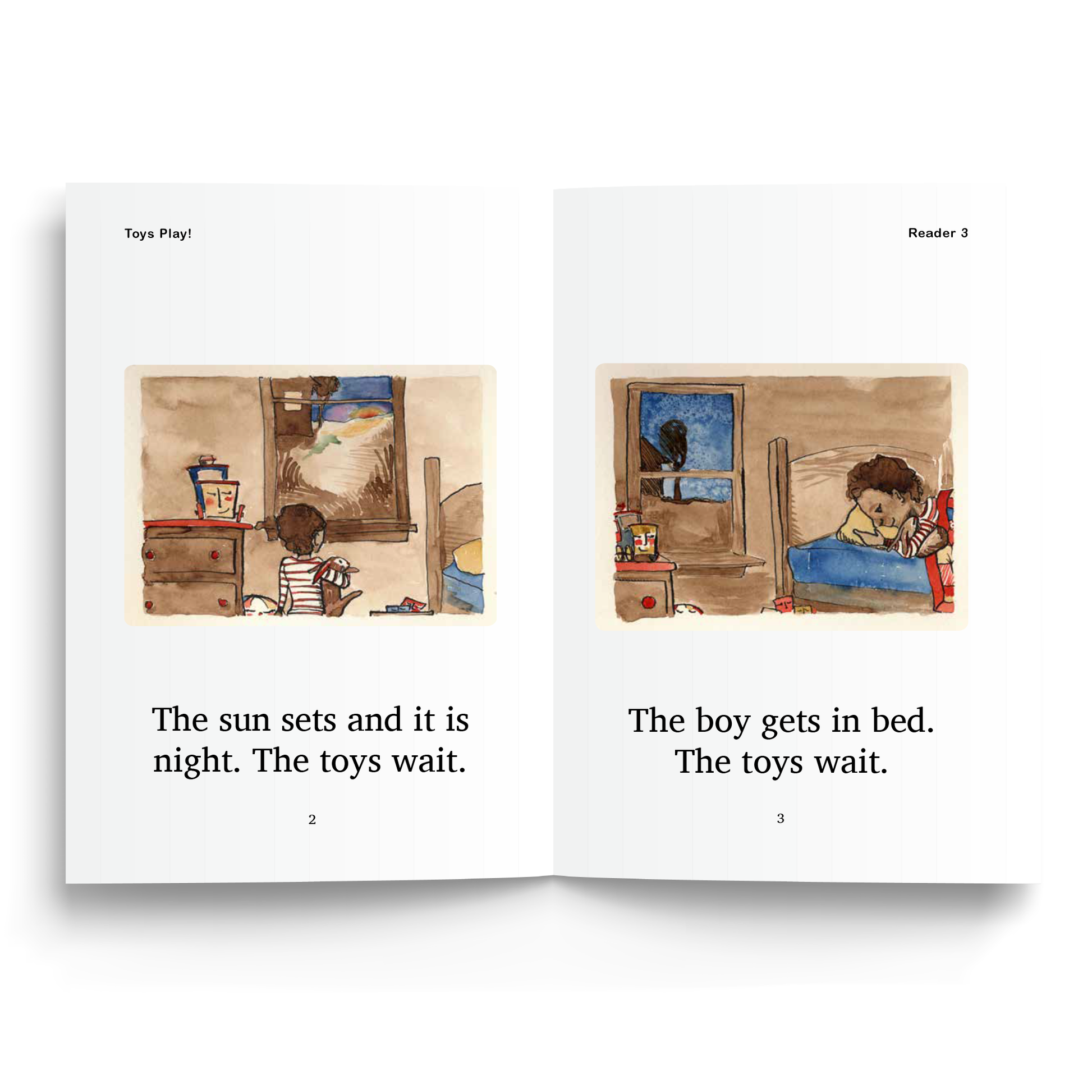 Sample of Reader 3: Toys Play! used with Foundations B