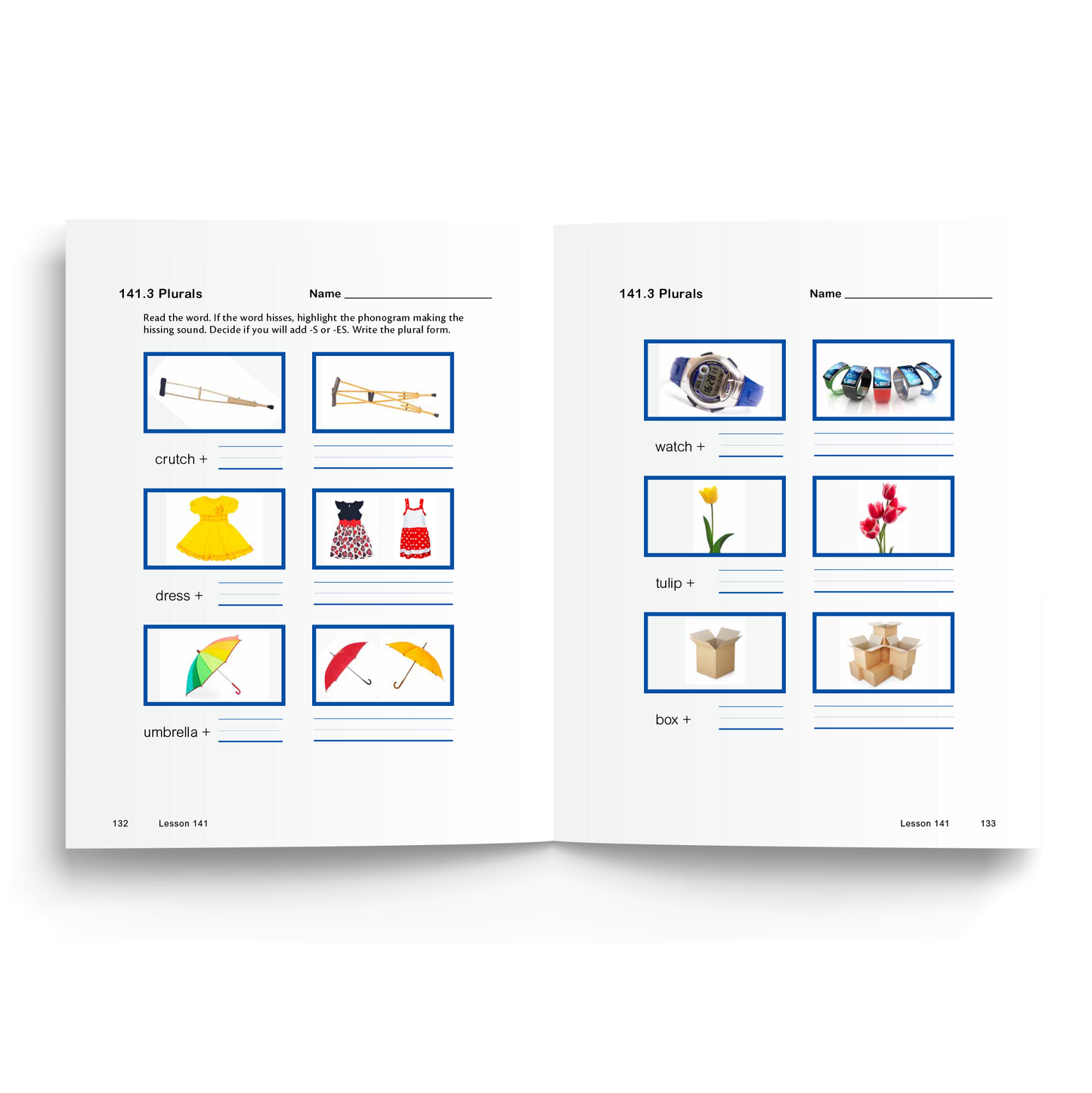 Sample of Student Workbook for Foundations D - Grammar Practice