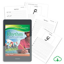 Rhythm of Handwriting Cursive Student Book - PDF Download
