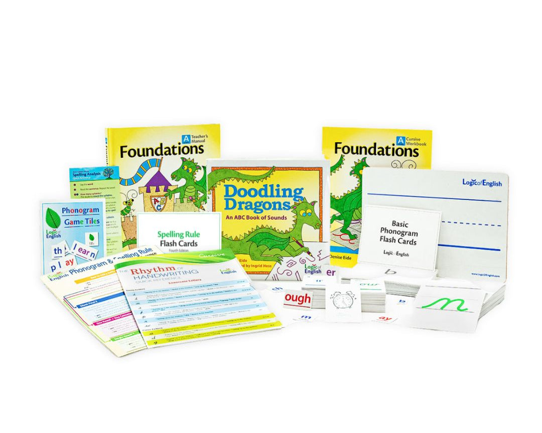 Foundations A & Core Materials Bundle - cursive
