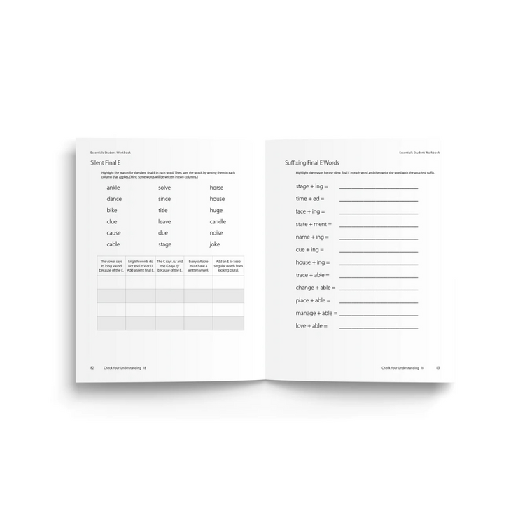 English Essentials Planner Essentials – Logic Of English