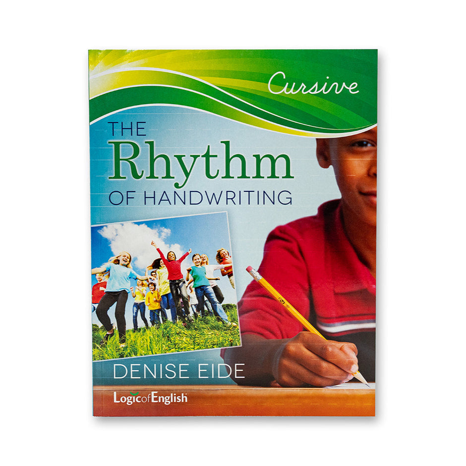 Rhythm of Handwriting Desk Strip - Cursive – Logic Of English