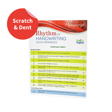 S&D - Rhythm of Handwriting Quick Reference - Manuscript