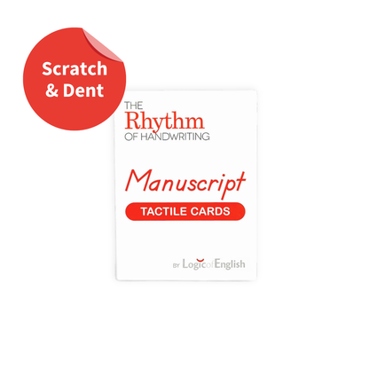 S&D - Rhythm of Handwriting Tactile Cards - Manuscript