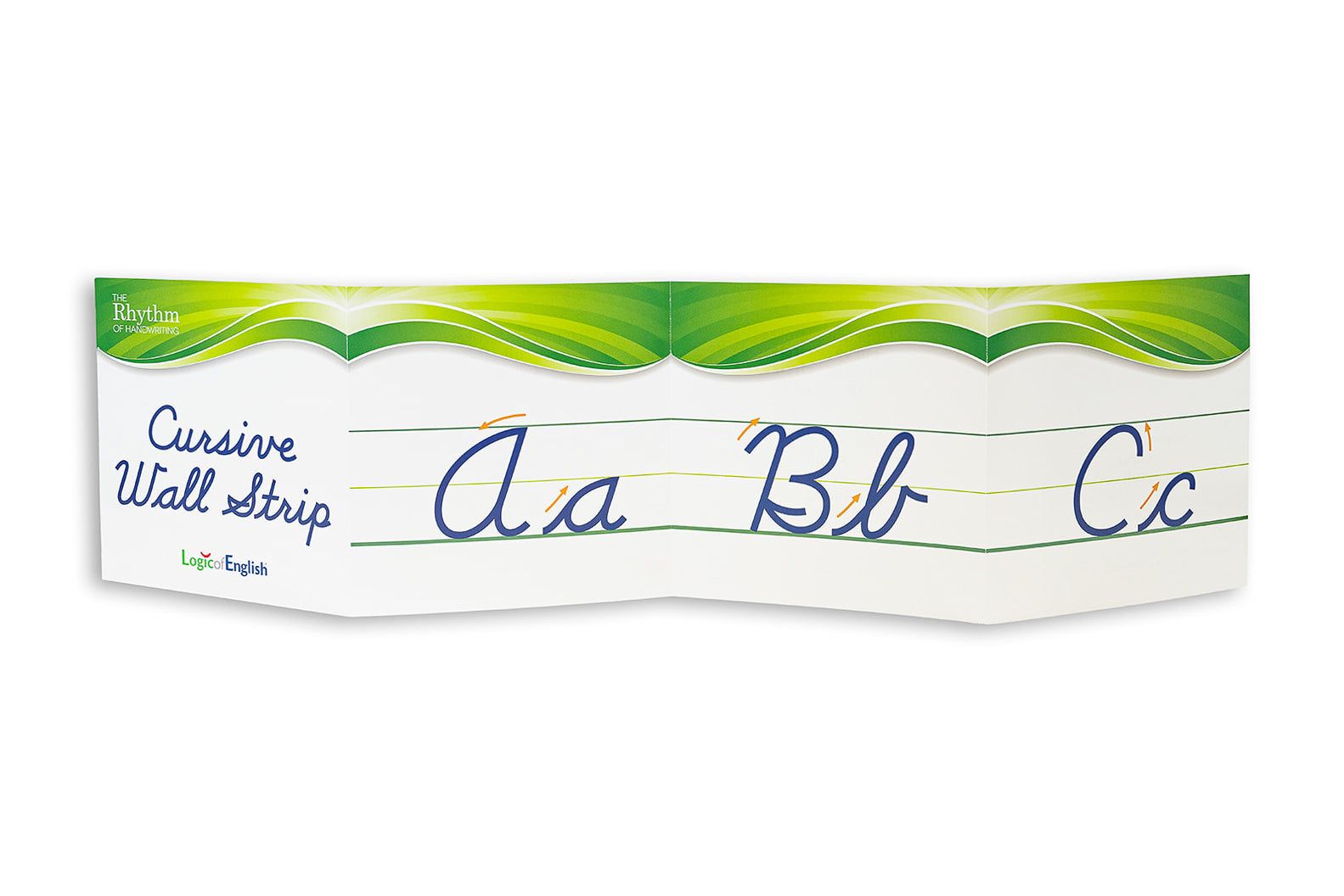 Cursive Alphabet Wall Strip All Products – Logic Of English