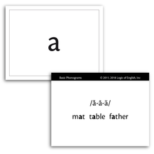 Basic Phonogram Flash Cards