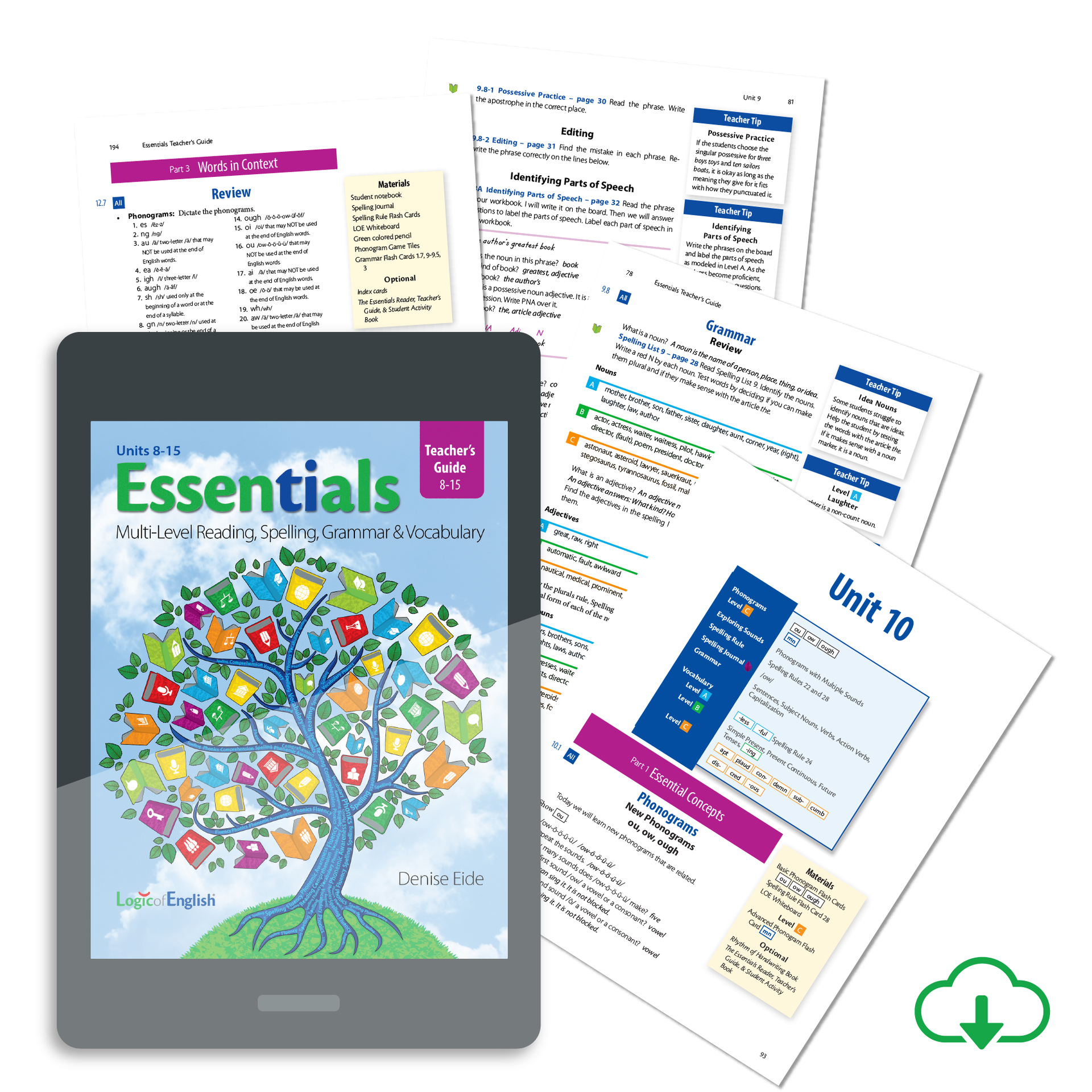 Essentials 8-15 Teacher's Guide PDF – Logic Of English