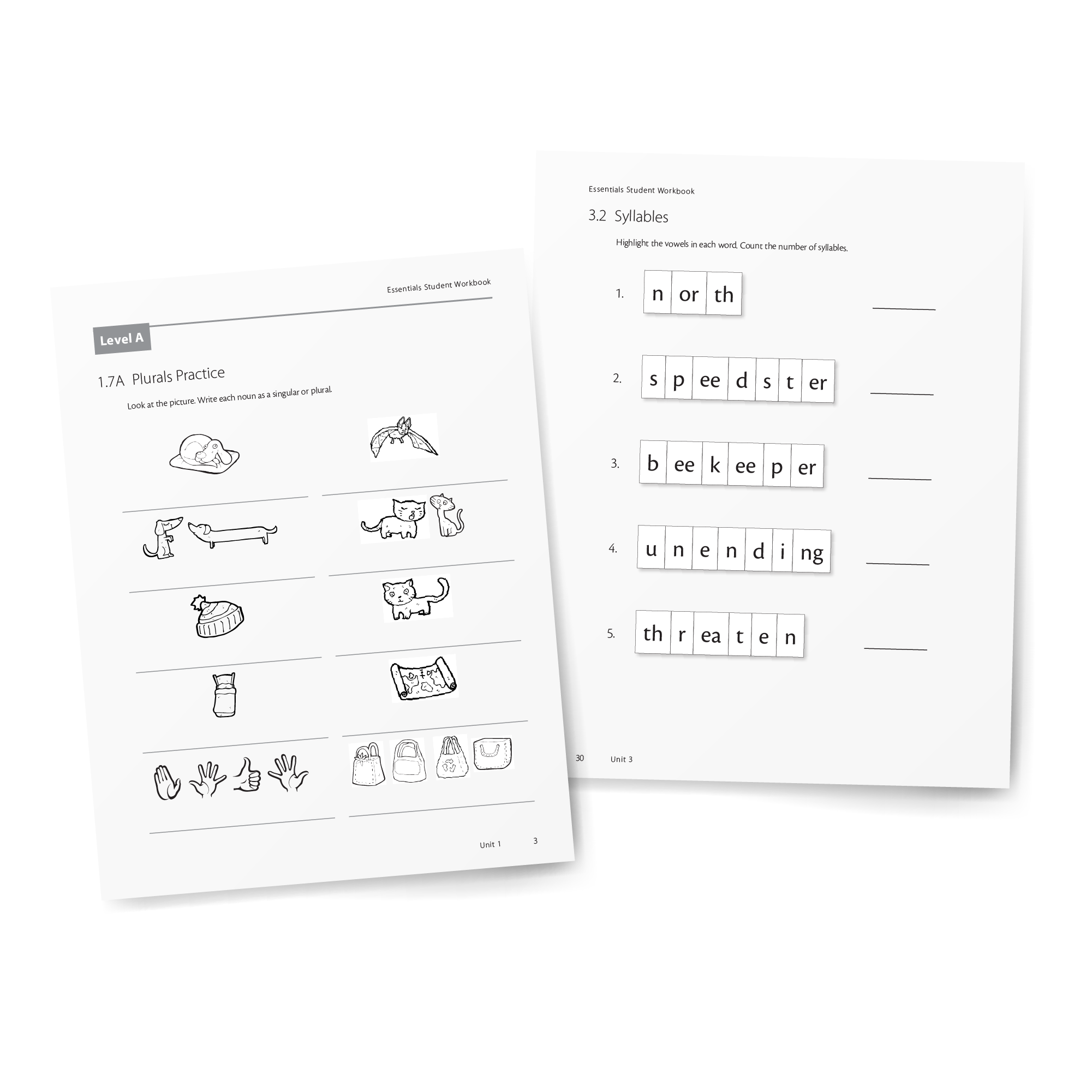 Essentials Worksheet Essentials 1-7 Student Workbook – Logic Of English