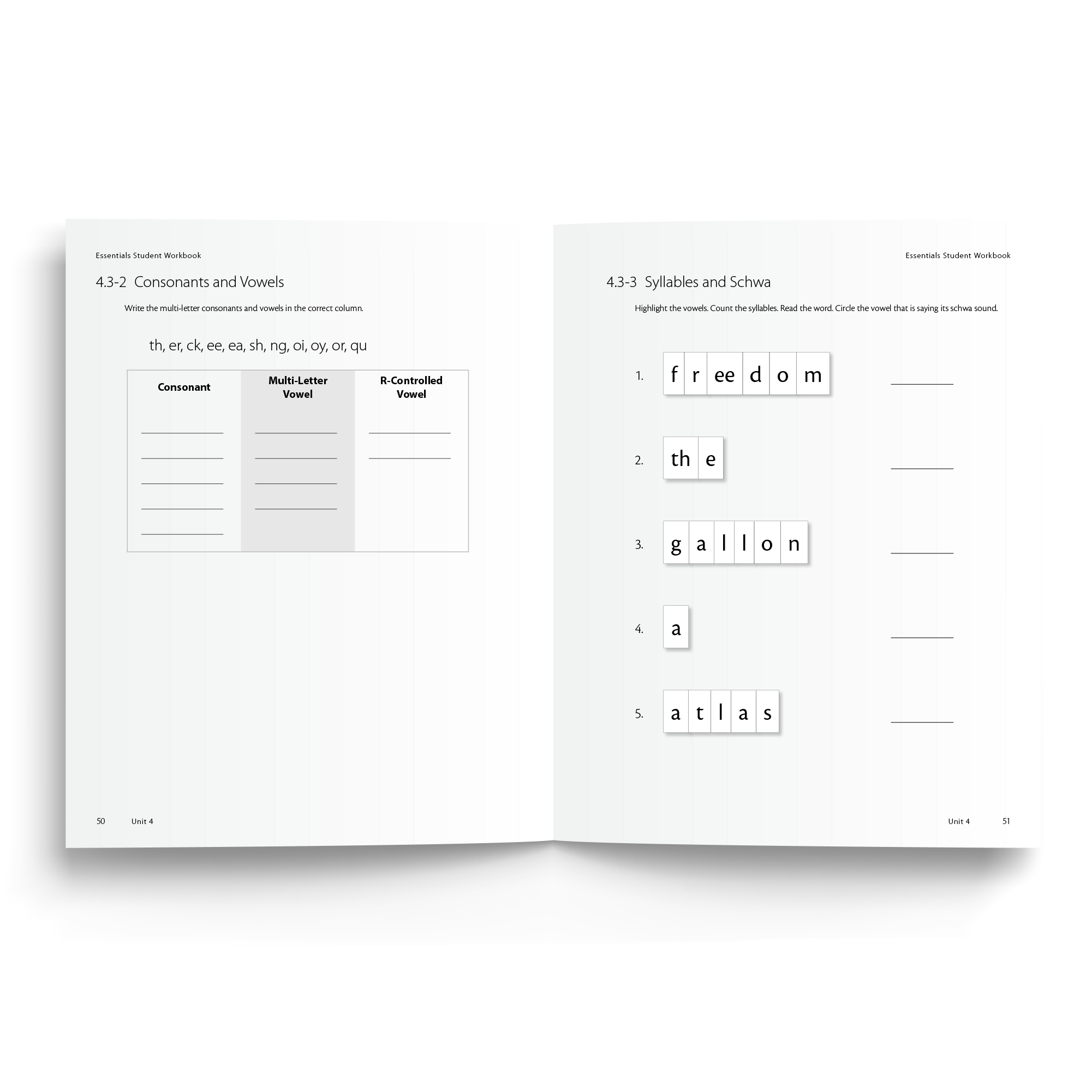 Essentials Worksheet Essentials 1-7 Student Workbook – Logic Of English