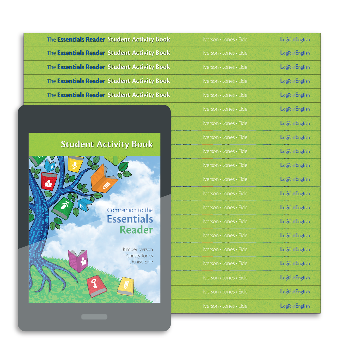 English Readers 1 & 2 セット　ワークシート付 Essentials Reader Student Activity Book – Logic Of English