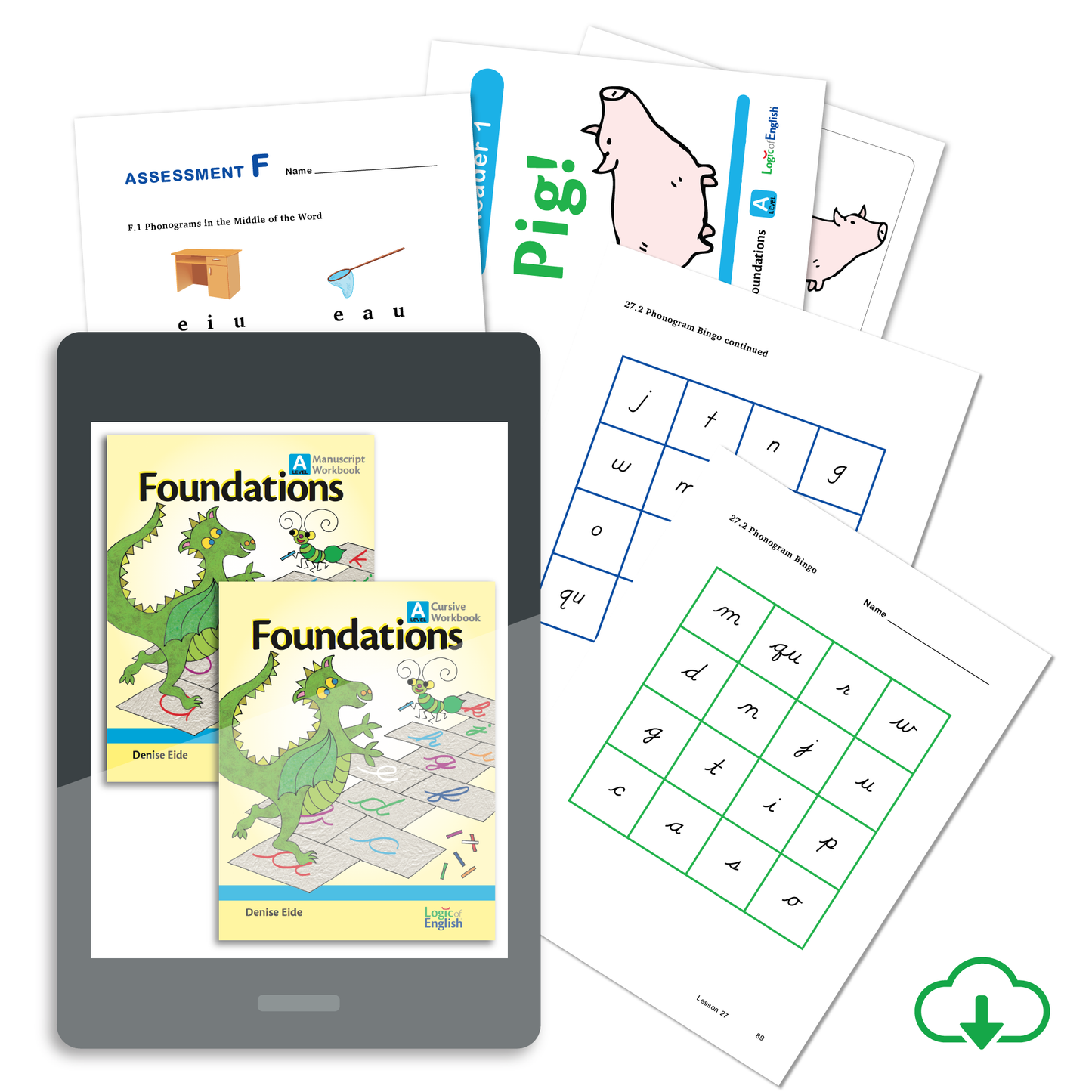 Student Workbook for Foundations A: Available in Cursive or Manuscript - PDF Download