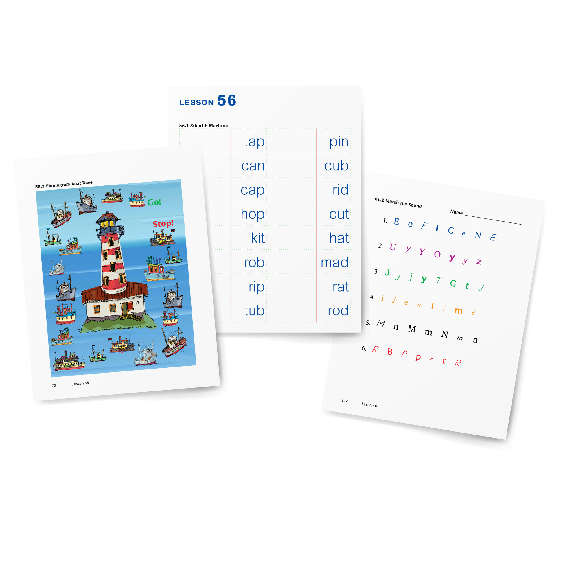 Sample of Student Workbook for Foundations B - Games & Activities