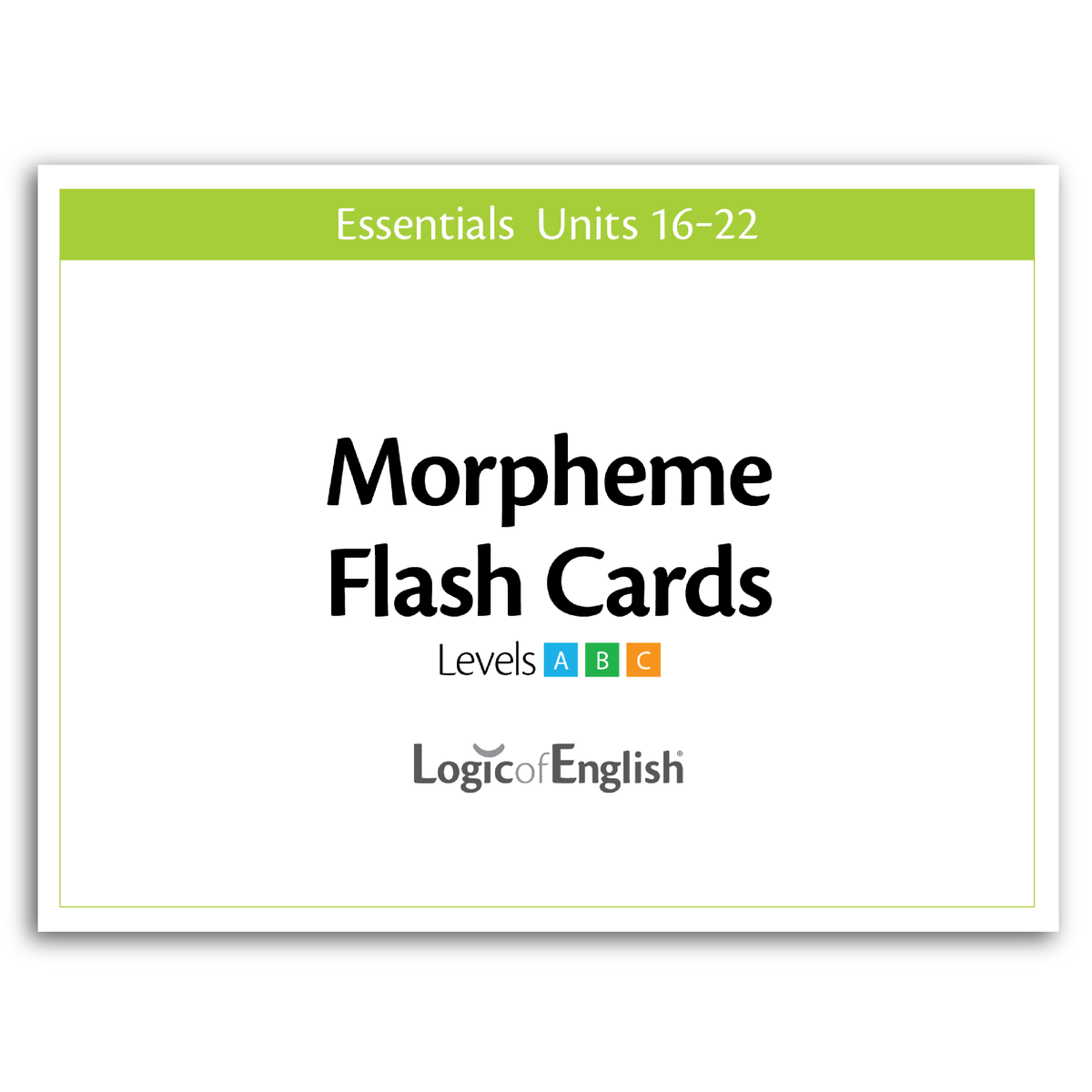 Essentials 16-22 Bundle – Logic Of English