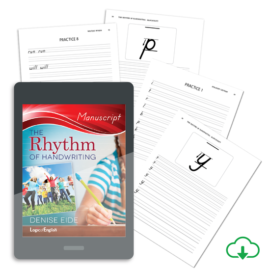 Rhythm of Handwriting Student Book PDF - Manuscript – Logic Of English