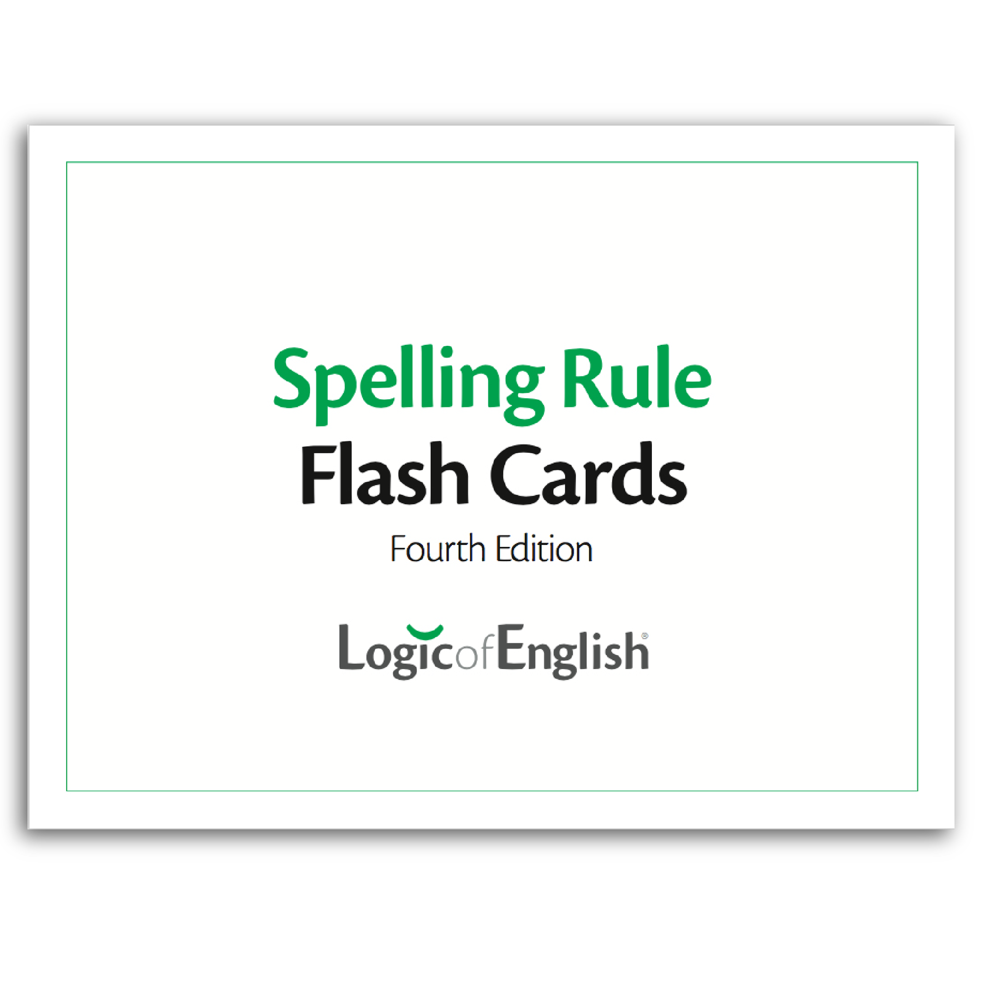 Spelling Rule Flash Cards